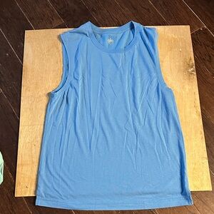 ALO Yoga Women's Vibrant Blue Muscle Tee